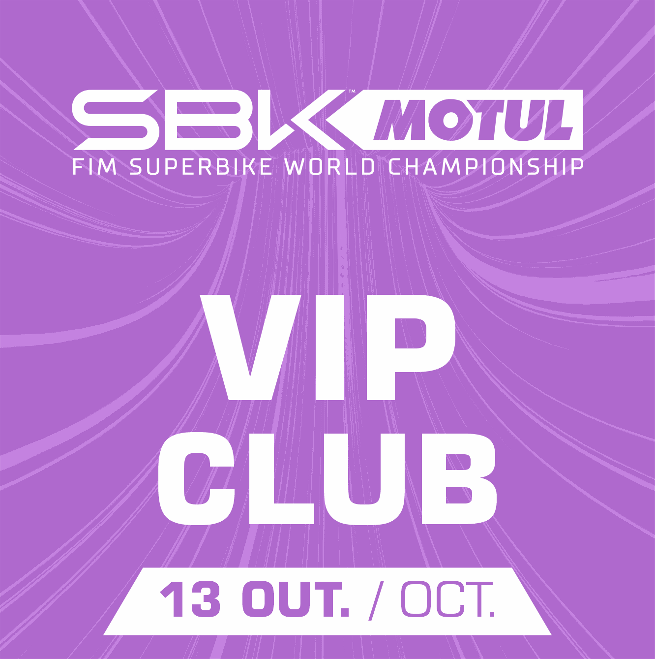 VIP LOUNGE PADDOCK &amp; PIT + C (13OCT) SUNDAY